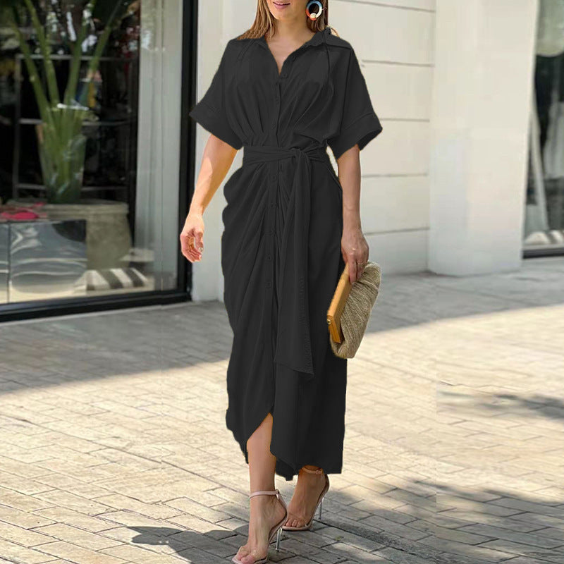 Amalthea™ – Luxuriöses Wickel-Maxikleid