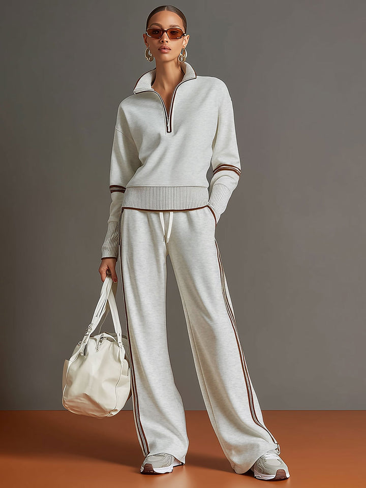 Marietta – Bluse und Hose mit weiten Beinen