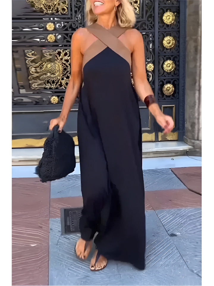 Delphine | Kleid mit überkreuztem Schnitt
