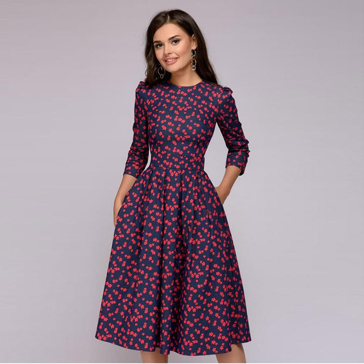 SIBYLLE I FLORALES KLEID