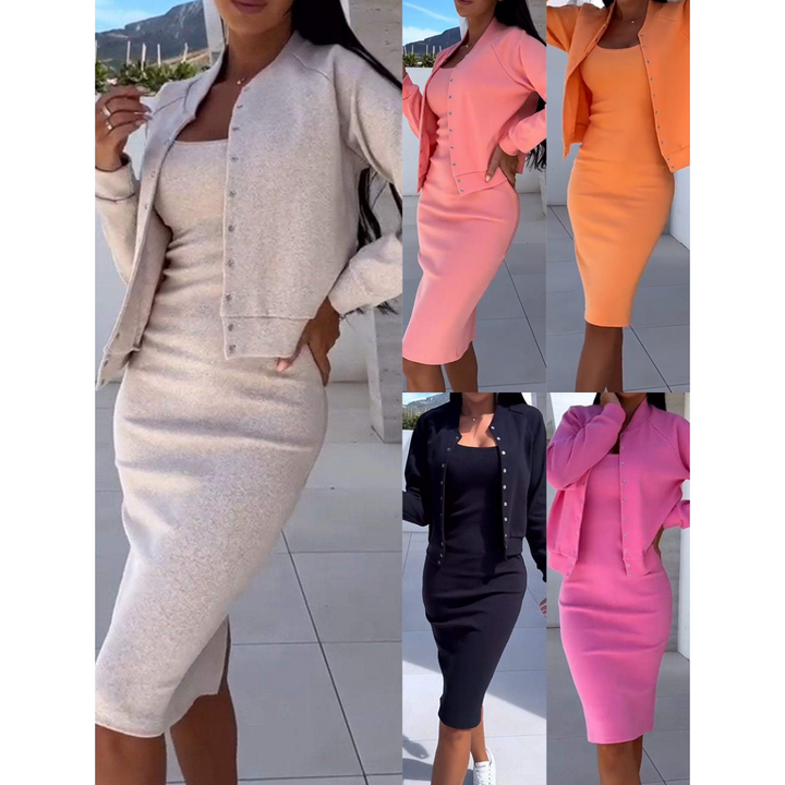 Ysaline – Elegantes Kleid-Set