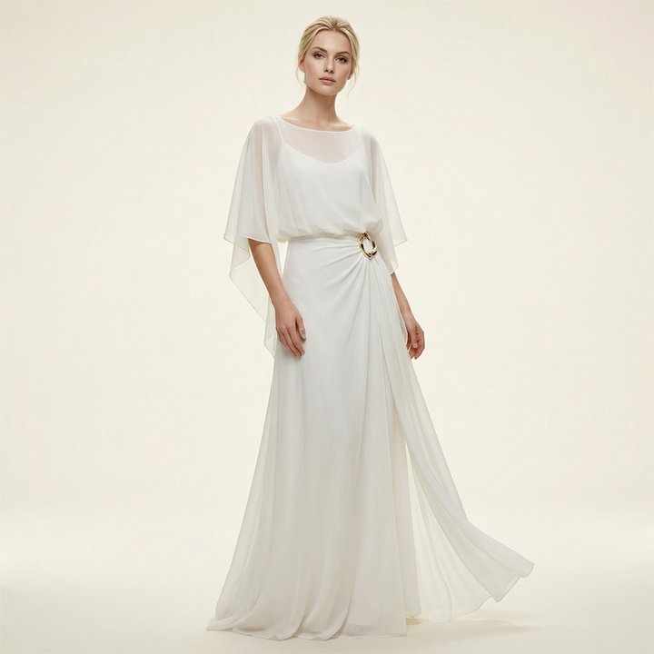 Viona – Elegantes 2-Teiliges Set mit fliessenden Ärmeln