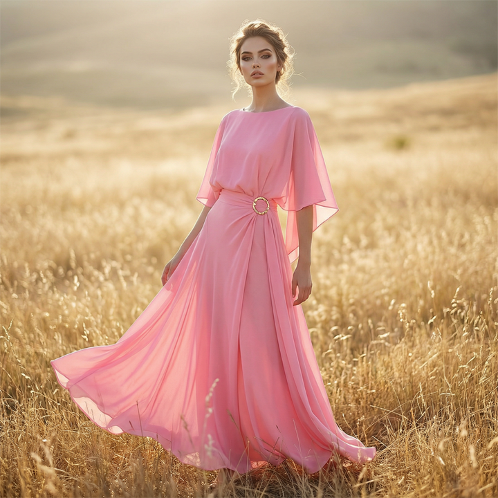 Viona – Elegantes 2-Teiliges Set mit fliessenden Ärmeln