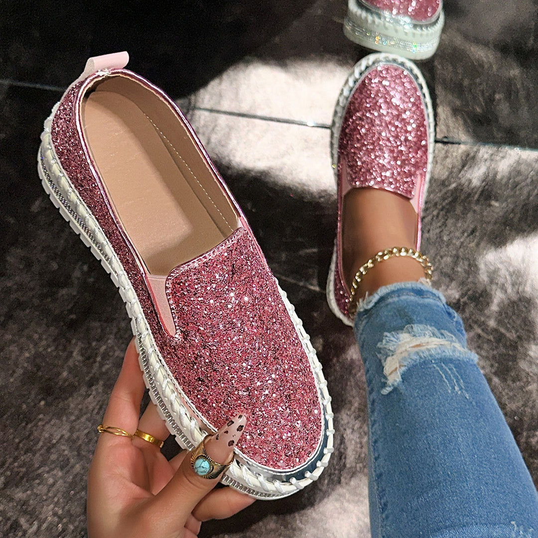 Leona – Funkelnde Schlupfschuhe