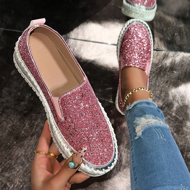 Leona – Funkelnde Schlupfschuhe