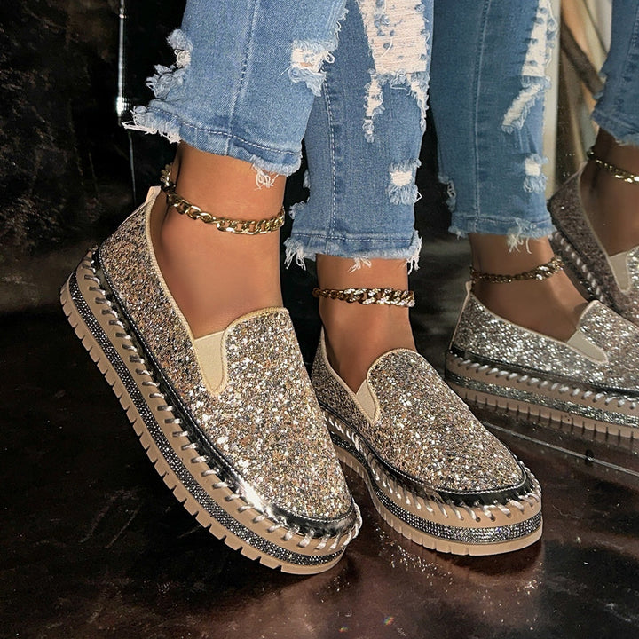 Leona – Funkelnde Schlupfschuhe