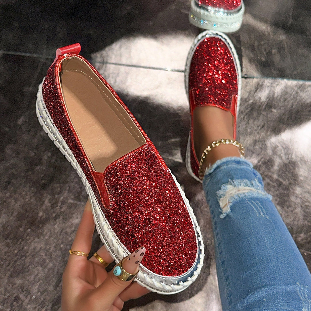 Leona – Funkelnde Schlupfschuhe