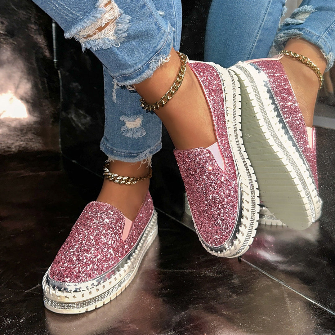 Leona – Funkelnde Schlupfschuhe